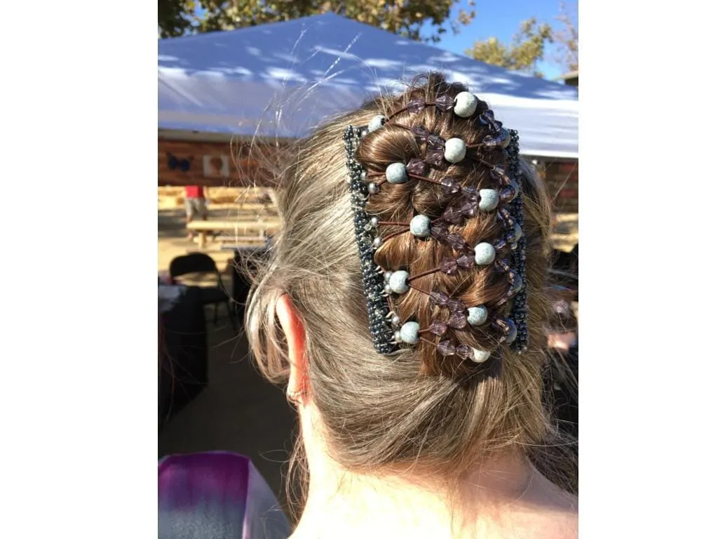 African Butterfly Wire Hair Clip - 11 Tong 427