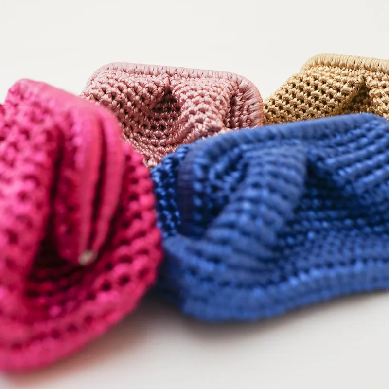 Amanda Woven Clutch