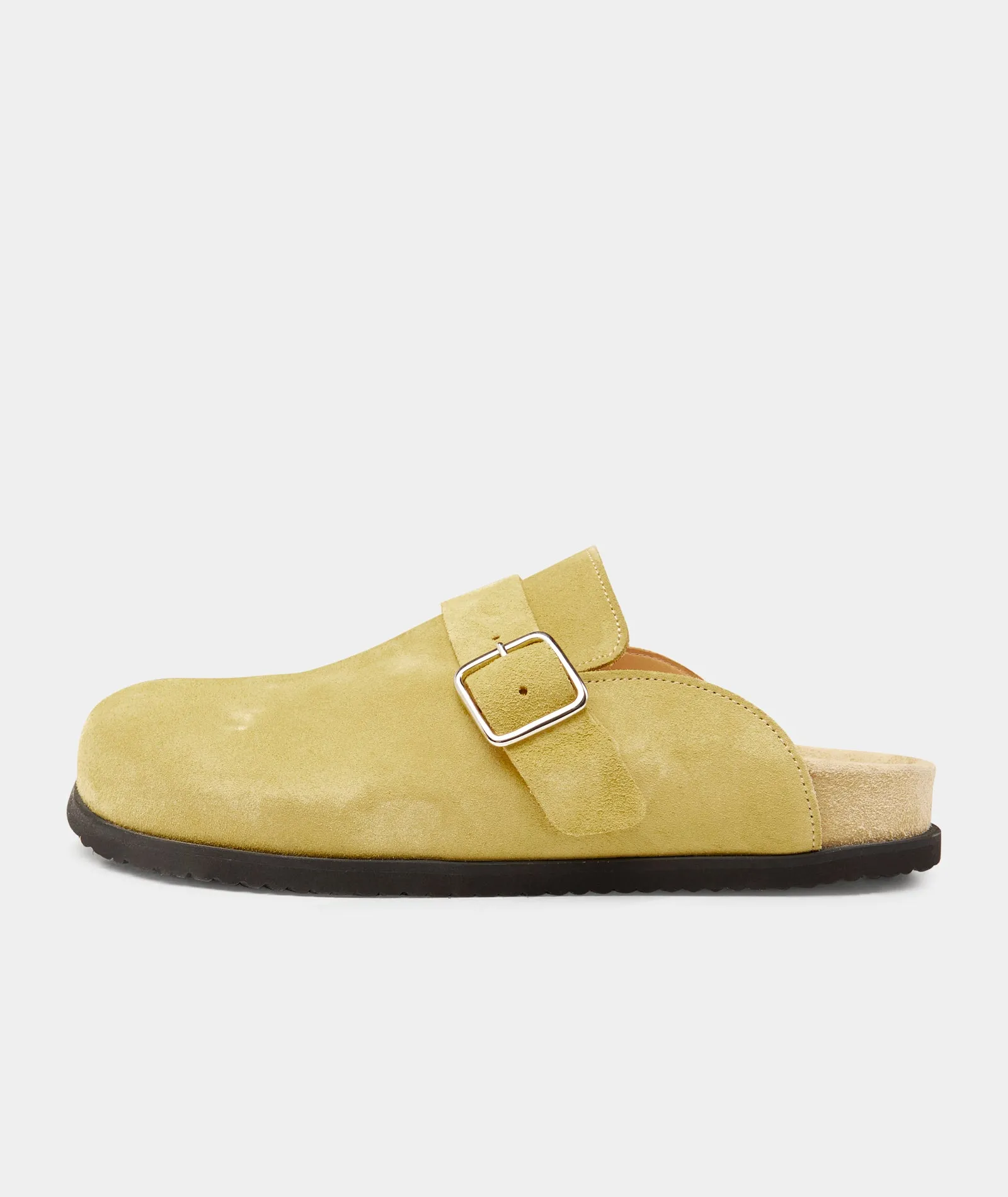 Blake Clog - Soft Yellow Suede