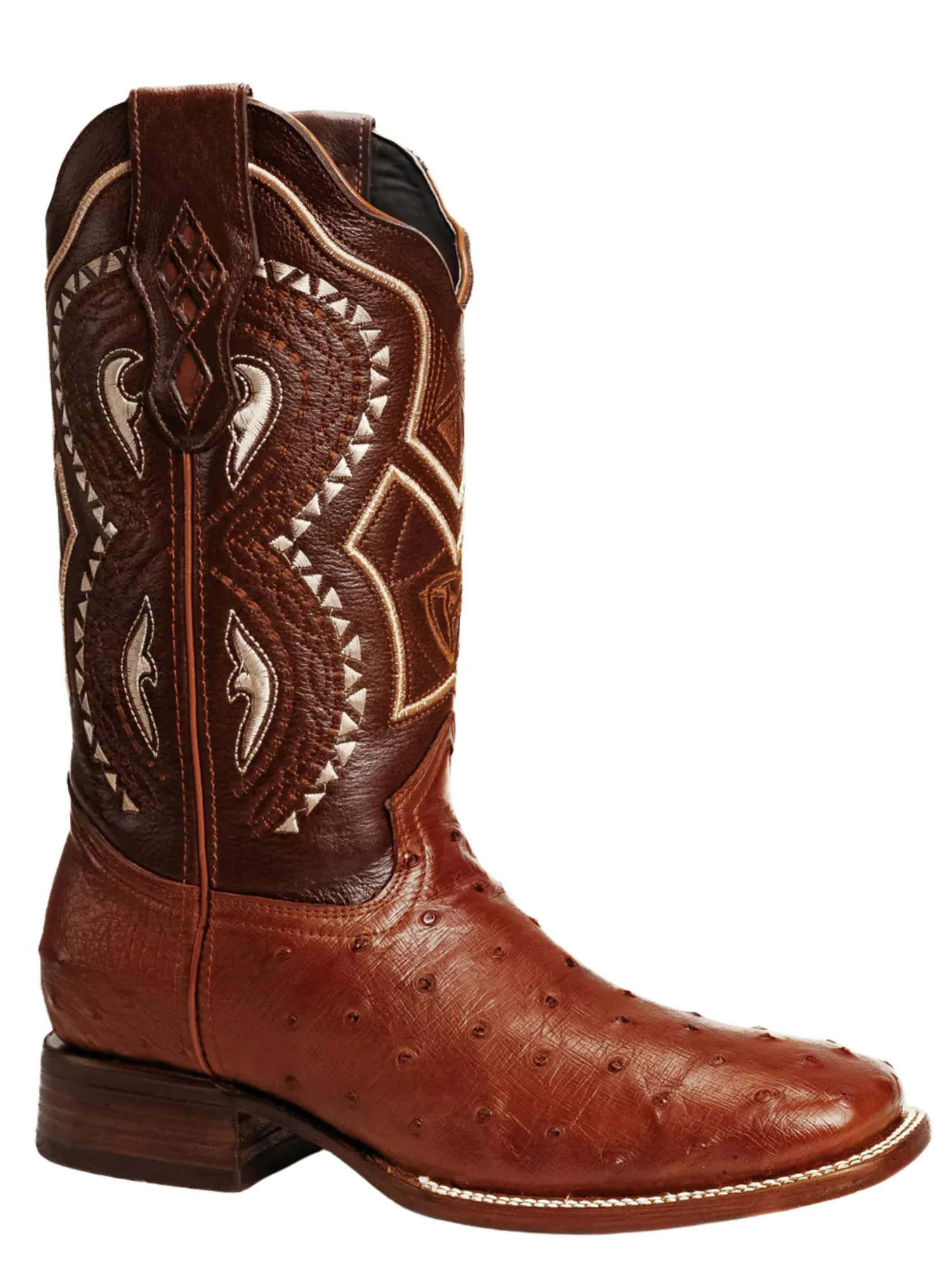 Botas Vaqueras Rodeo Exoticas de Avestruz Original para Hombre 'Joe Boots' - ID: 703SH