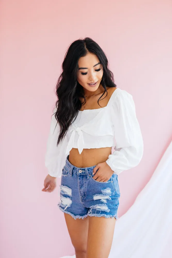 Claire Smocked Top