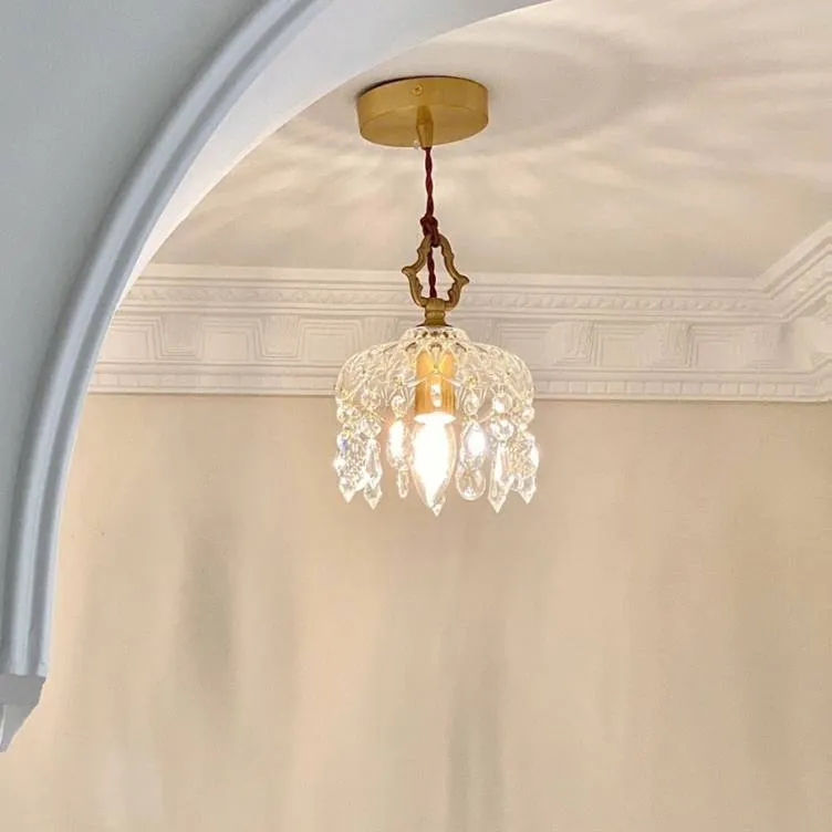 French All Copper Pendant Light