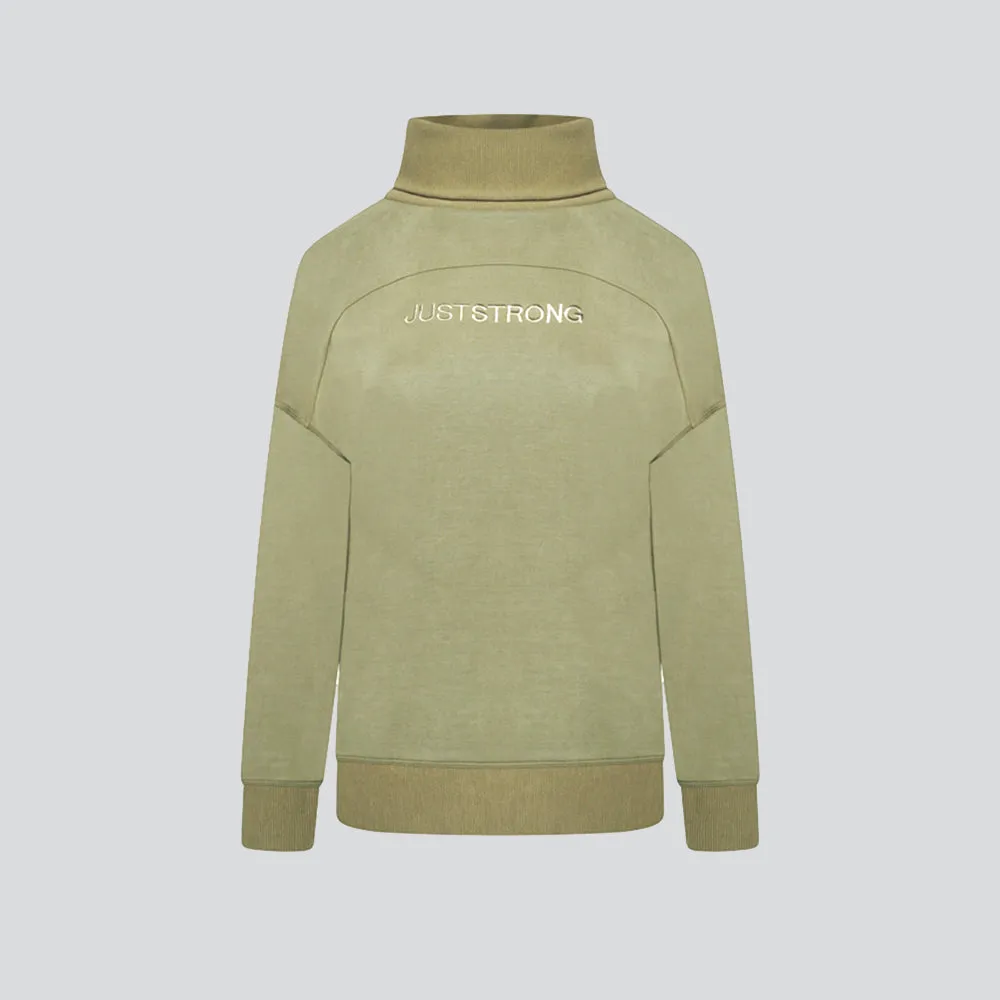 Luxe Essence Turtleneck - Military Green