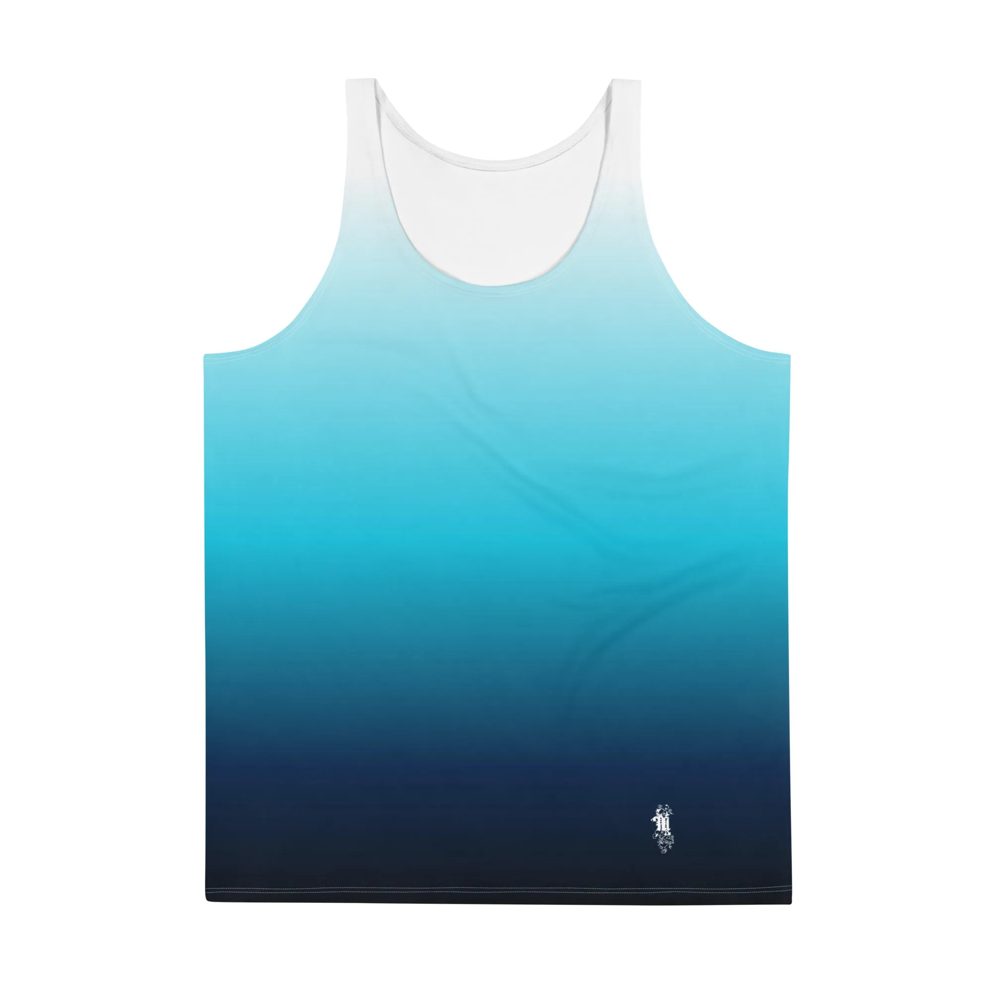 Maadish | Deep Sea Ombré Blue Tank Top