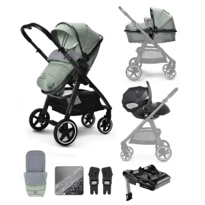 Miniuno TouraGo Travel System with Base - Shamrock