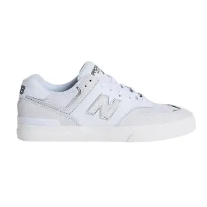New Balance Numeric x Arrow and Beast '574VAB' Skate Shoes (White / White)