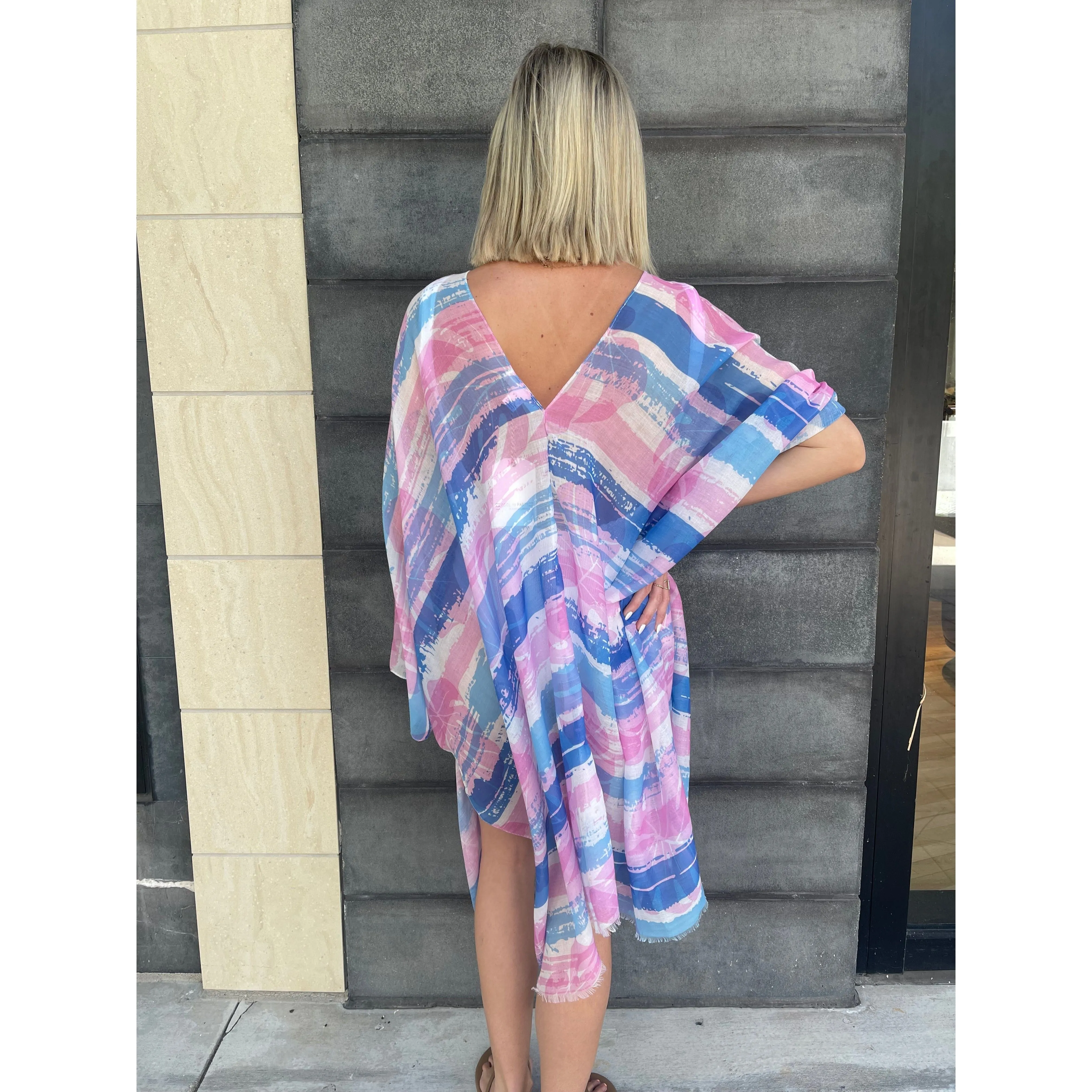 Pool to Party Vacation Mode Maxi Kaftan