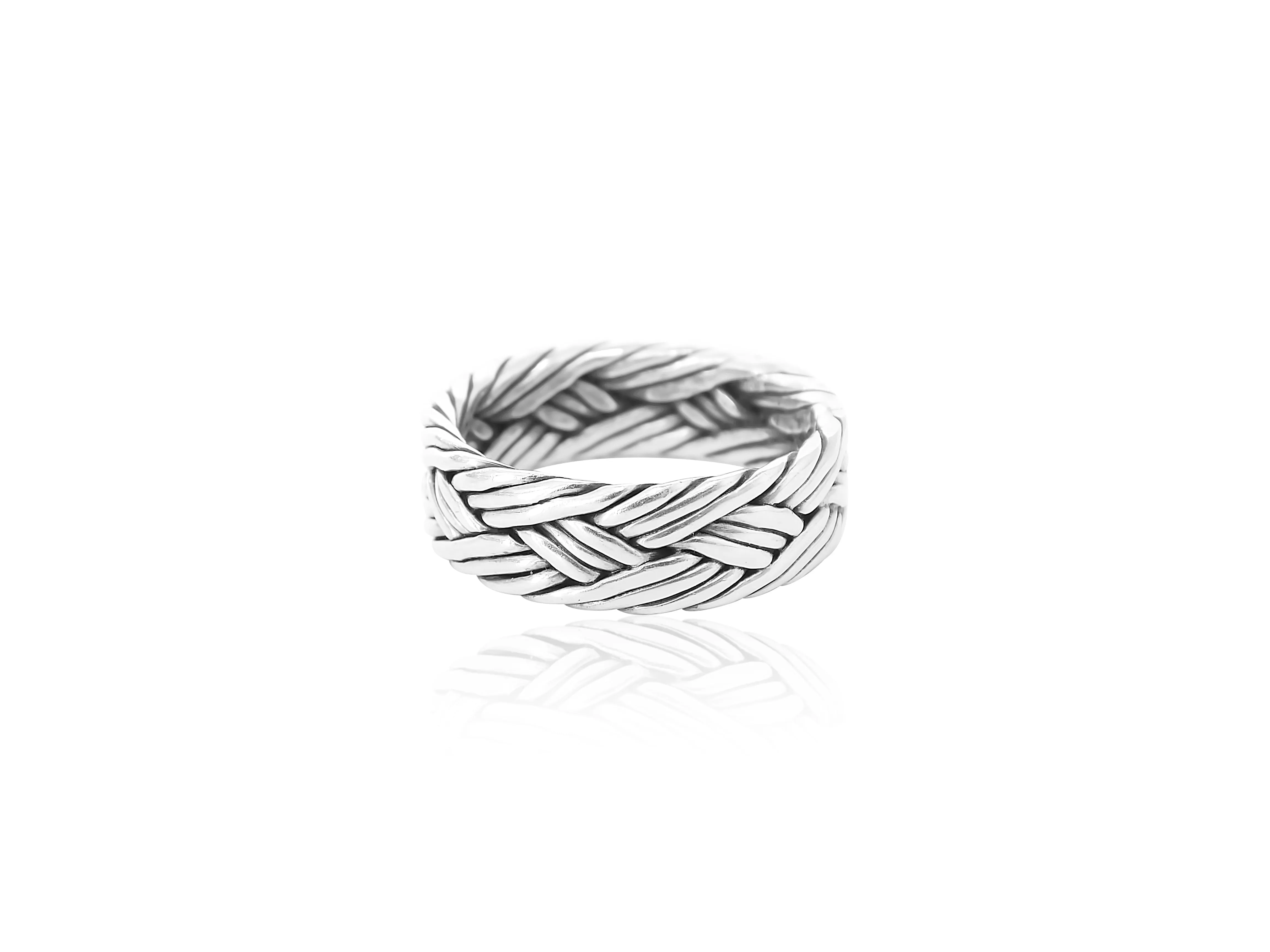 Sterling Woven Band