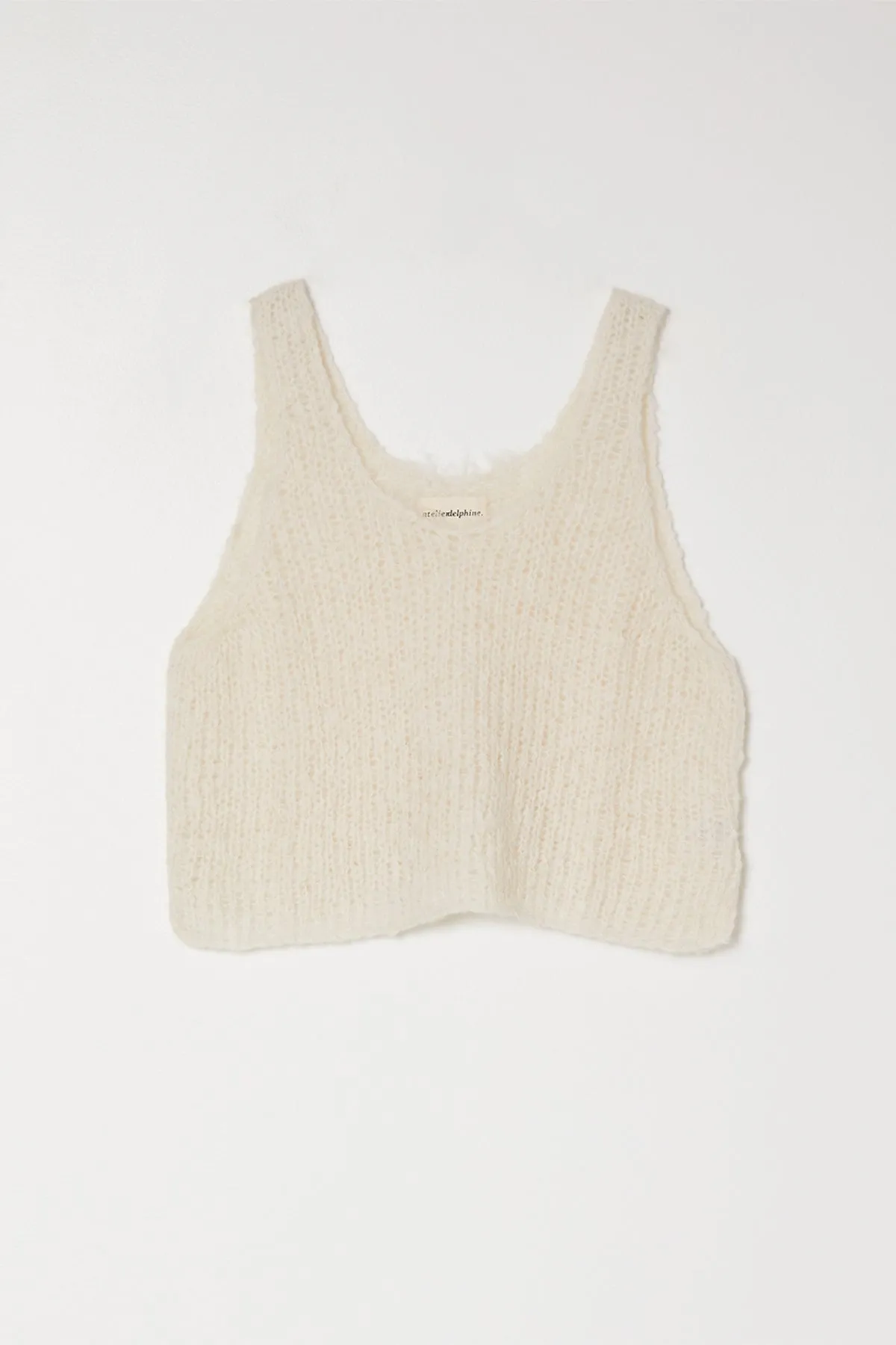 Sweater Tank in Suri Alpaca Airy Knit