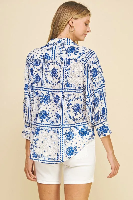 The Havana Bloom Blouse